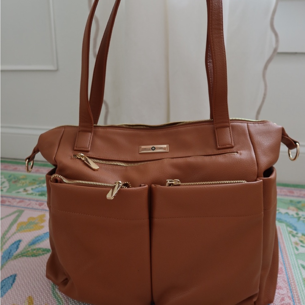 Stylish Tan Baby Bag